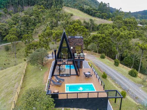 Chalé Encantos do Frade - carbon neutral hotel in Unknown City