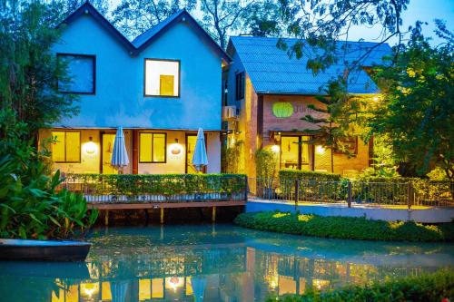 Pumpkin Art Town in Pathum Thani, Thailand