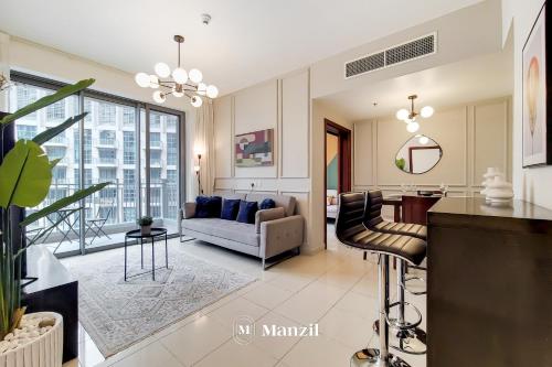 Manzil Cozy 1Br Apt W Downtown Skyline Burj View — 4-Star Luxury Hotel in Dubai, United Arab Emirates