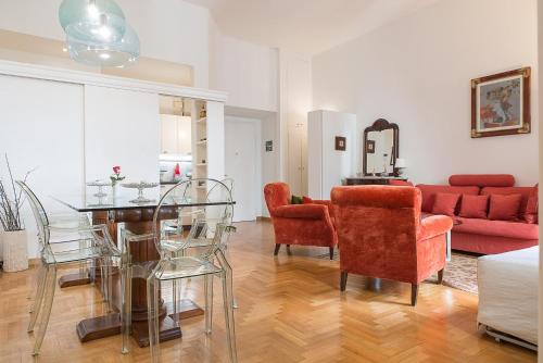 Flowers Lane in Milan, Italy