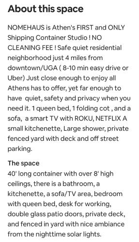 Nomehaus shipping container studio residential neighborhood ATHENS in Athens, United States