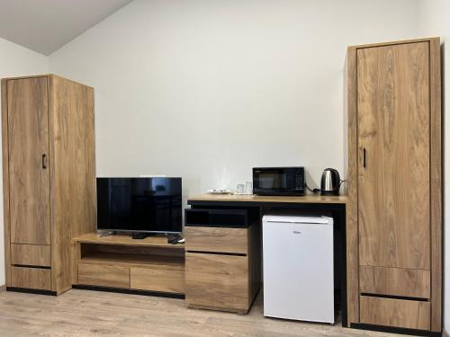 Waterfall Hotel in Unknown City, Armenia