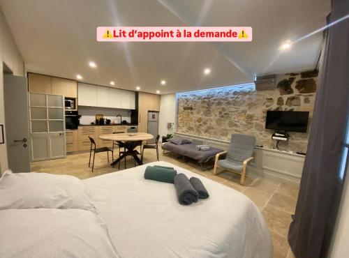 Charmant Studio Corneille - carbon neutral hotel in Arles