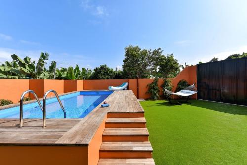 Arucas Pool & Relax by VillaGranCanaria - carbon neutral hotel in Arucas