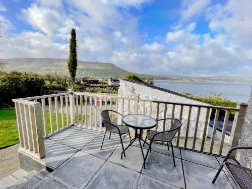 Stunning views from The Bay Glenariffe beach in Glenariff, United Kingdom