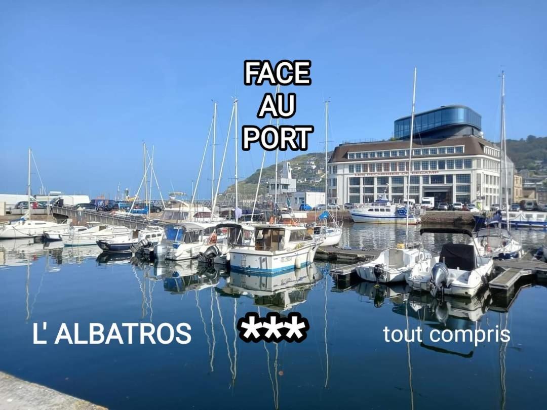 L’ Albatros Vue Sur Le Port in Fecamp, France