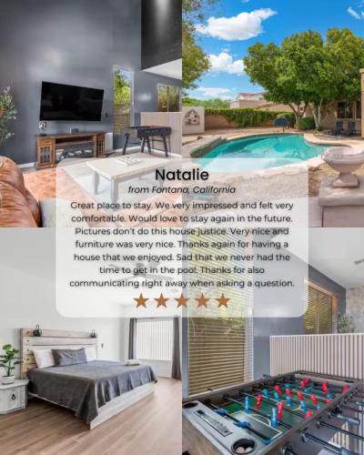 Beautiful Vacation Home Near Goodyear Attractions 22031856 — Goodyear