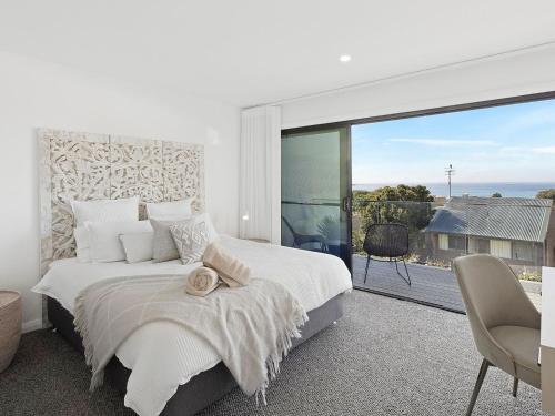 Ocean Scene in Fingal Bay, Australia