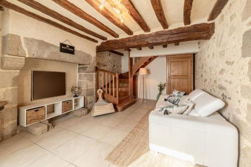 Le Havre de Pierres Puy du Foù in Mauleon-Licharre, France