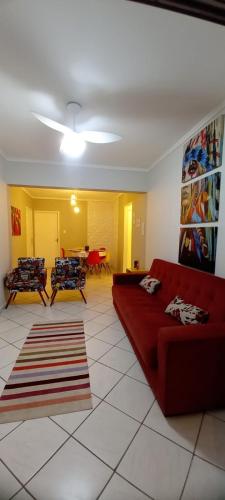 Apto 2 quartos com ar Pé na Areia