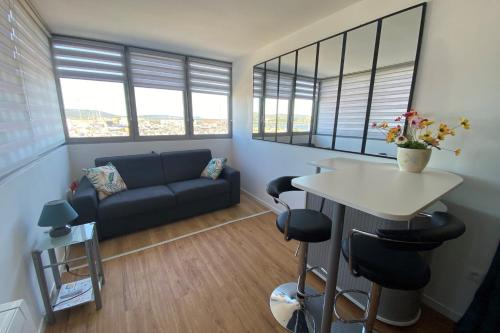 The cosy air conditioned port in Frontignan, France