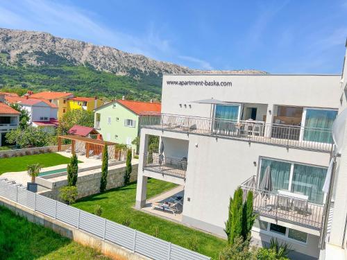 Apartment Baska exklusive Apartments mit Poolarea in Baska Krk Kroatien — 4-Star Luxury Hotel in Baska, Croatia