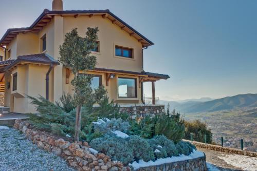 Levandes Houses in Kalavryta, Greece