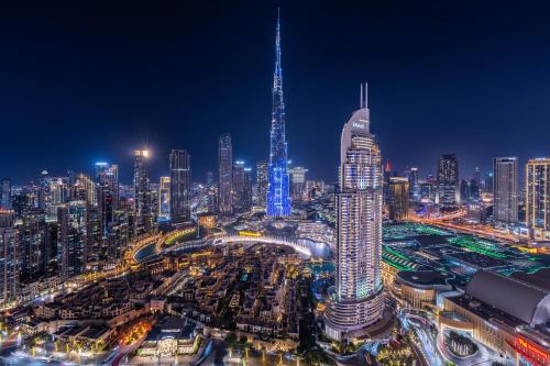 Lavishly Elegant 2BR with Breathtaking Full Burj Khalifa View — 4-Star Luxury Hotel in Dubai, United Arab Emirates