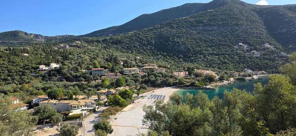 Poros Beach in Lefkada, Greece