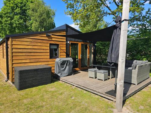 Woodcabin Op De Lente Van Drenthe — Gasselte
