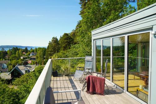 Treetop feeling 190 sqm panoramic views in Oslo, Norway