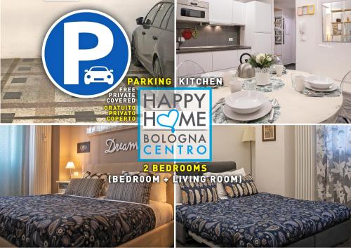 Happy Home Bo Centro Free Private Parking — 4-Star Luxury Hotel in Bologna, Italy