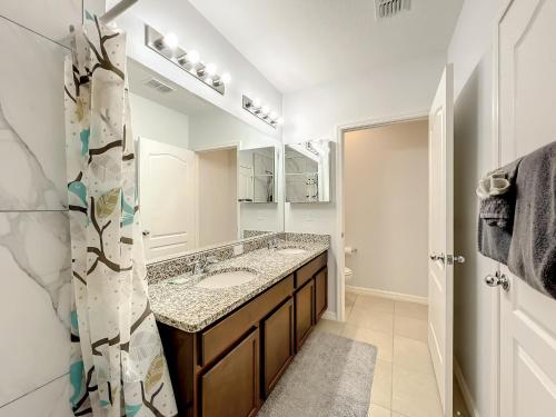 Solterra Resort Davenport FL Clubhouse Area 7 Bedroom 6 Bath Home with Private Pool Spa Lazy River 20 min from Disney - photo 56