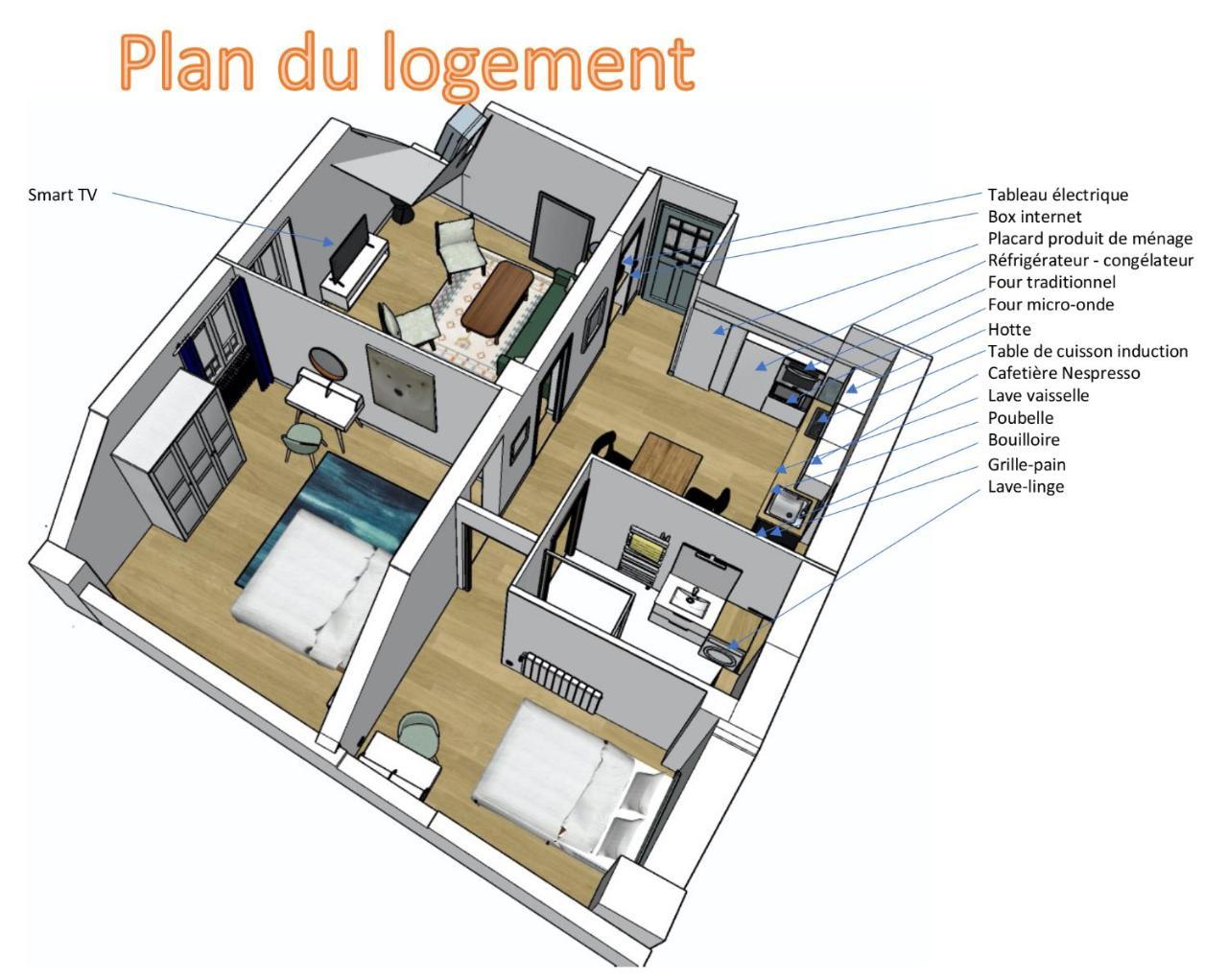 Elégant 3 pièces in Thonon-Les-Bains, France