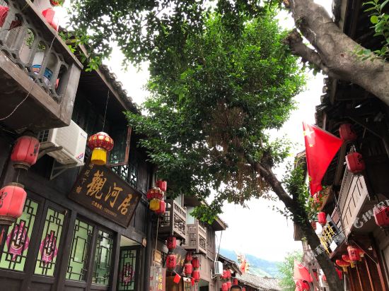 Tucheng river view inn in Qingquan, People's Republic of China