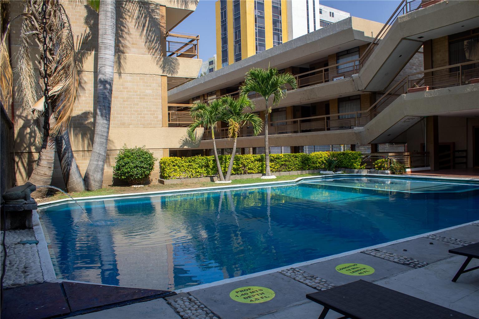 Take some moment to relax at our pool!