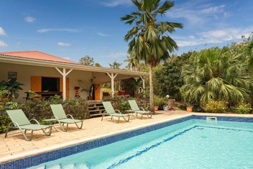 Villa Kalenda — 4-Star Luxury Hotel in Grand-Bourg, Guadeloupe