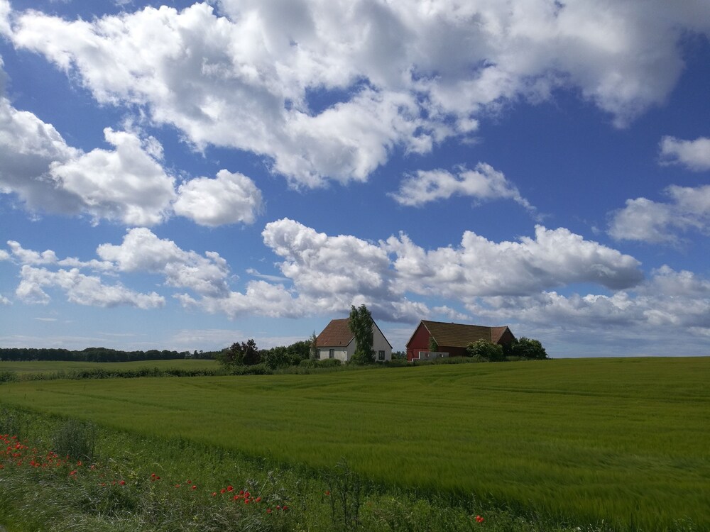 Gården mellan Slotten in Ystad, Sweden