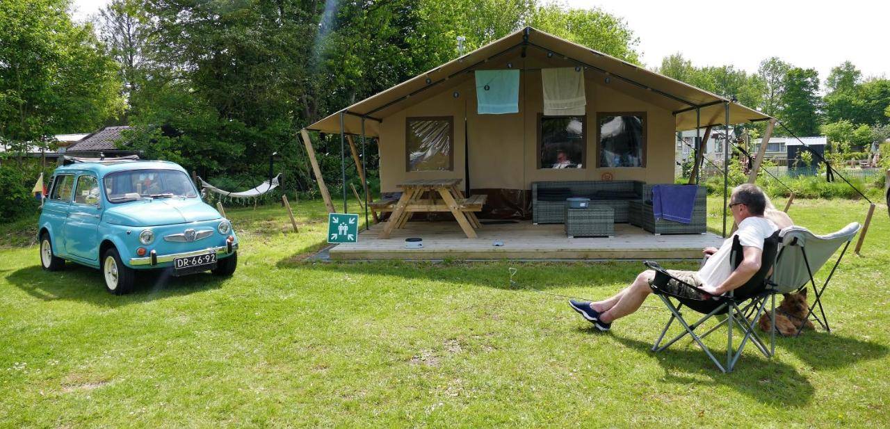 Safaritent Sarek Wolvenspoor 10 in Vledder, Netherlands