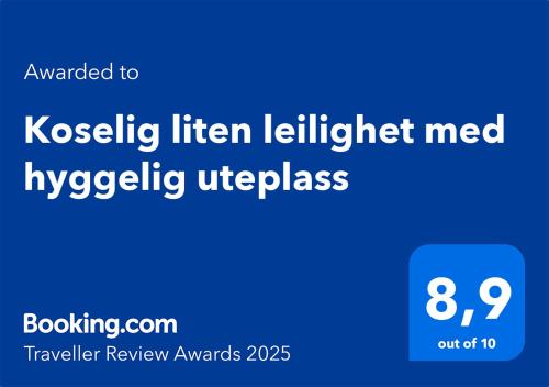 Koselig liten leilighet med hyggelig uteplass — 4-Star Luxury Hotel in Kragero, Norway