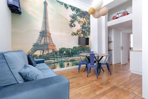 Cozy Duplex 6p Arc de Triomphe - carbon neutral hotel in Paris