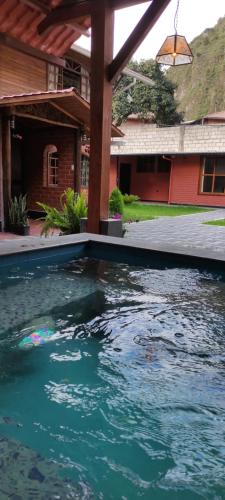 Refugio de la Virgen in Banos, Ecuador