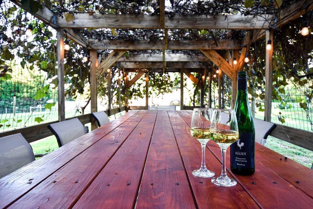 Hot Tub Fire Pit Fast Wi Fi Pet Friendly Wine Country Escape in Winchester, United States