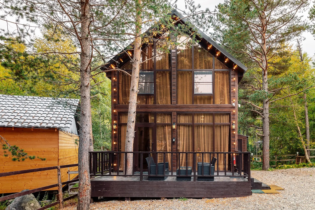 Kottedzh Dvukhetazhny S Krasivym Vidom V Terskole ot Kvartiruking in Terskol, Russia