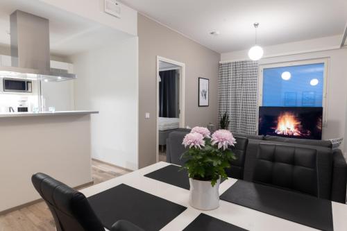 Arctic City Apartment Tammela with sauna and free parking — 4-Star Luxury Hotel in Rovaniemi, Finland