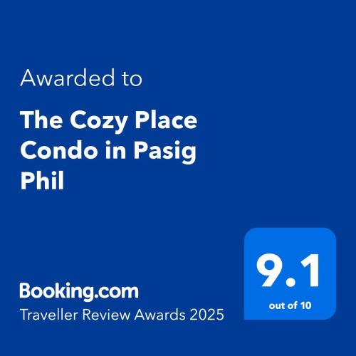 The Cozy Place Condo in Pasig Phil — 4-Star Luxury Hotel in Manila, Philippines