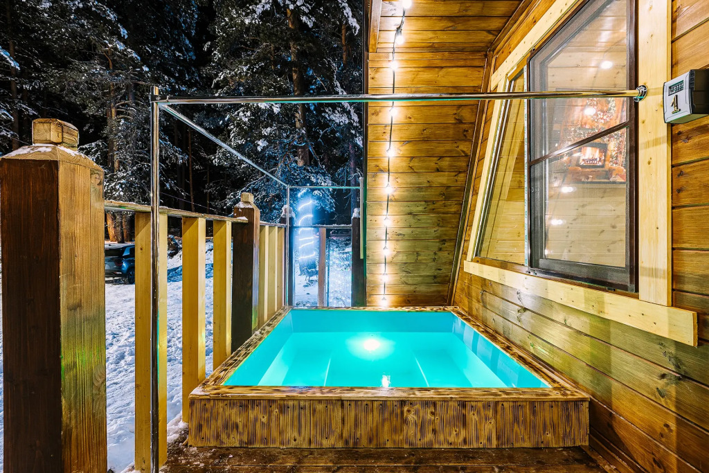 Kottedzh V Lesu ot Kvartiruking in Terskol, Russia