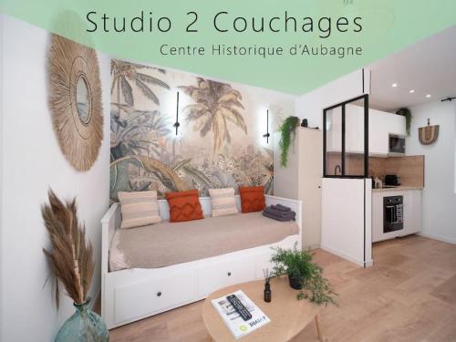 Le Gachiou Studio 2 Couchages Centre Historique in Aubagne, France