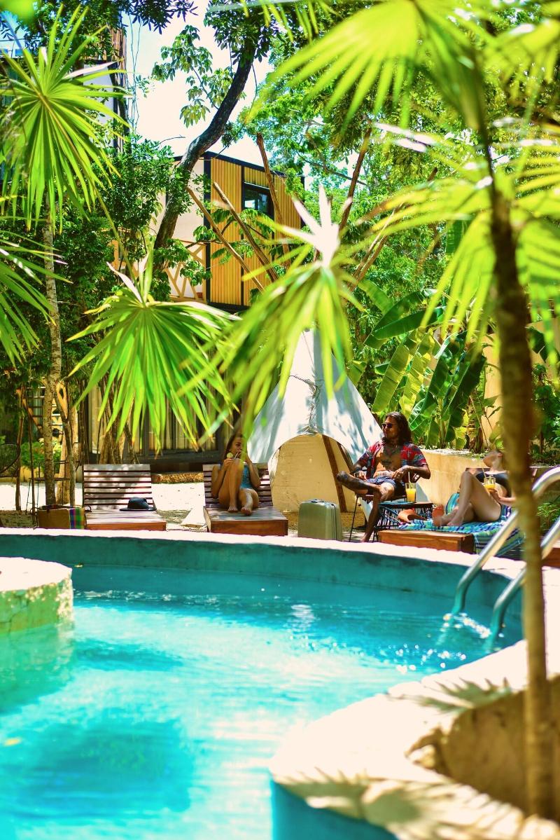 Bufo Alvarius - carbon neutral hotel in Tulum