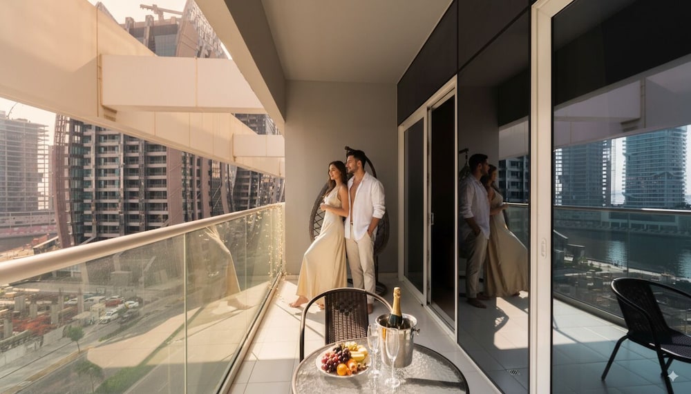 Keyrock Living 1BR Lake View at Reva — 4-Star Luxury Hotel in Dubai, United Arab Emirates