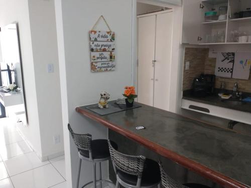 Flat São Vicente 5 minutos da praia in Sao Vicente, Brasil