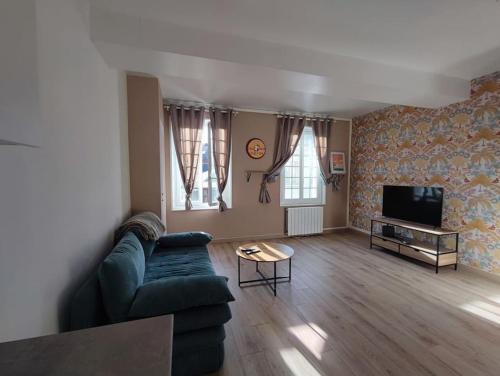 T3 Duplex Bolbec Centre Ville in Bolbec, France