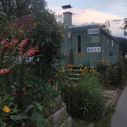 Retro maringotka č. 1 Retro trailer Nr. 1 in Blansko, Czech Republic