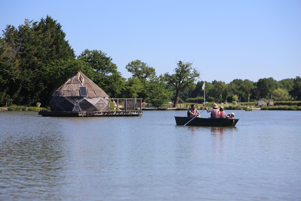Village Flottant de Pressac in Poitiers, France