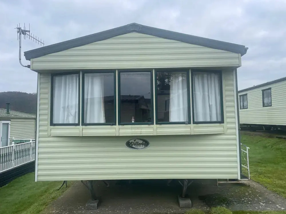 Seafront Cozy Static Caravan With Sea Vievs in Aberystwyth, United Kingdom