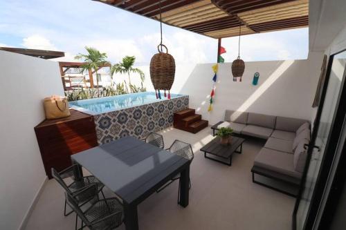 Amazing PH 2 Bdrm Private Rooftop &Pool Aldea Zama — 4-Star Luxury Hotel in Tulum, Mexico