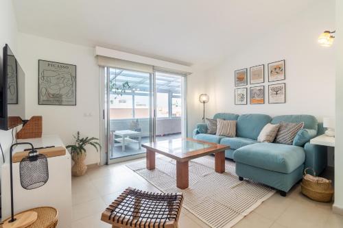 Las Retamas Salinetas Beach in Telde, Spain