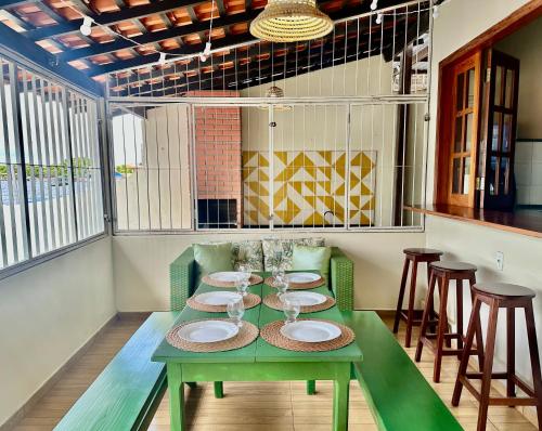 Descanso da Preguiça as margens do rio preguiça in Barreirinhas, Brasil