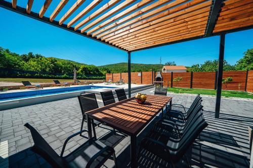 Luxury villa Tori in Imotski pool — 4-Star Luxury Hotel in Lokvicic, Croatia