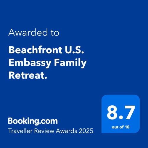 Beachfront U.S. Embassy Family Retreat. — 4-Star Luxury Hotel in Manila, Philippines